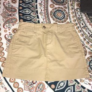 GAP Khaki mini skirt